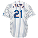 Todd Frazier #21 New York Mets Youth White Home Official Cool Base Player Jersey