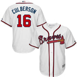 Charlie Culberson #16 Atlanta Braves Home Official Cool Base Player Jersey