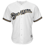 Ryan Braun #8 Milwaukee Brewers White Home Official Cool Base Player Jersey