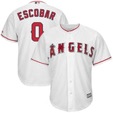 Yunel Escobar #0 Los Angeles Angels Home Official Cool Base Player Jersey