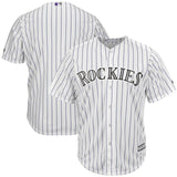 Colorado Rockies White Home Official Cool Base Team Jersey
