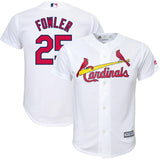 Dexter Fowler #25 St. Louis Cardinals Youth White Home Official Cool Base Player Jersey