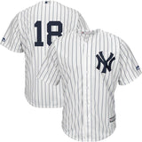 Didi Gregorius #18 New York Yankees White Home Official Cool Base Player Jersey