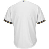 Milwaukee Brewers White Official Cool Base Jersey