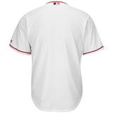 Los Angeles Angels White/Red Official Cool Base Jersey