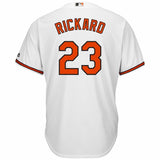 Joey Rickard #23 Baltimore Orioles White Home Official Cool Base Player Jersey