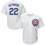 Jason Heyward #22 Chicago Cubs White Home Official Cool Base Player Jersey