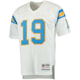 Lance Alworth #19 San Diego Chargers White 1963 Replica Retired Player Jersey