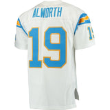 Lance Alworth #19 San Diego Chargers White 1963 Replica Retired Player Jersey