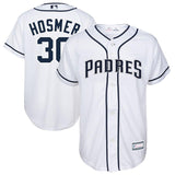 Eric Hosmer #30  San Diego Padres Youth White Replica Player Jersey