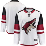 Arizona Coyotes White Breakaway Away Jersey