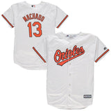 Manny Machado #13 Youth White Official Cool Base Player Jersey
