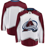 Colorado Avalanche White Breakaway Away Jersey