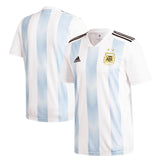 Argentina National Team White 2018 Home Replica Blank Jersey