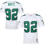 Reggie White #92 Philadelphia Eagles White 1990 Replica Retired Player Jersey