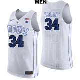 Ryan Kelly #34 Duke Blue Devils Stitched Mens College Basketball Jersey