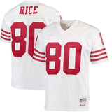 Jerry Rice #80 San Francisco 49ers White 1990 Replica Retired Player Jersey