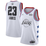 LeBron James #23 Black/White 2019 NBA All-Star Game Finished Mens Swingman Jersey