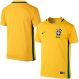 Brazil Yellow/Green Home Performance Stadium Jersey