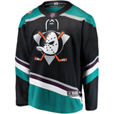 Fanatics Branded Anaheim Ducks Black Alternate Breakaway Jersey