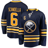 Fanatics Branded Marco Scandella Buffalo Sabres Navy Breakaway Player Jersey