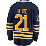 Fanatics Branded Kyle Okposo Buffalo Sabres Navy Breakaway Player Jersey