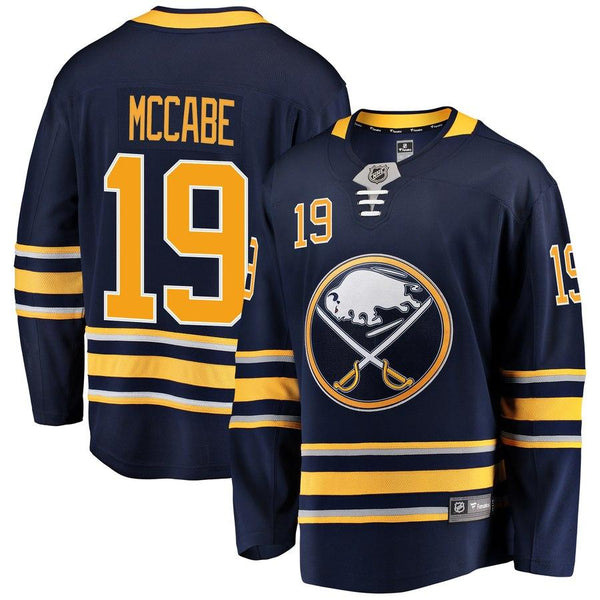 Fanatics Branded Jake McCabe Buffalo Sabres Navy Breakaway Player Jersey