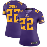 Harrison Smith #22 Minnesota Vikings Women's Purple Color Rush Legend Jersey