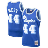Jerry West #44 Los Angeles Lakers Royal 1960-61 Hardwood Classics Mens Swingman Jerse