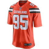Myles Garrett #95 Cleveland Browns Youth Orange Player Game Jersey
