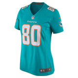 Danny Amendola #80 Miami Dolphins Women's Aqua New 2018 Game Jersey
