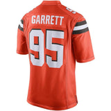 Myles Garrett #95 Cleveland Browns Youth Orange Player Game Jersey