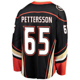 Fanatics Branded Marcus Pettersson Anaheim Ducks Black Breakaway Player Jersey
