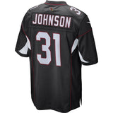 David Johnson #31 Arizona Cardinals Youth Cardinal/Black Team Color Game Jersey