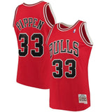 Scottie Pippen #33 Chicago Bulls 1997-98 Hardwood Classics Mens Swingman Jersey