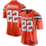 Jabrill Peppers #22 Cleveland Browns Youth Orange Player Game Jersey