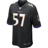 C.J. Mosley #57 Baltimore Ravens Youth White/Black/Purple Game Jersey