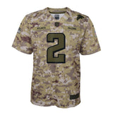 Matt Ryan #2 Atlanta Falcons Youth Camo Salute to Service Game Jersey