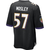 C.J. Mosley #57 Baltimore Ravens Youth White/Black/Purple Game Jersey