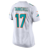Ryan Tannehill #17 Miami Dolphins Women's White/Aqua New 2018 Game Jersey