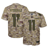 Larry Fitzgerald #11 Arizona Cardinals Youth Camo Salute to Service Game Jersey