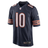 Mitchell Trubisky #10 Chicago Bears Youth Navy Game Jersey
