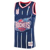 Yao Ming #11 Houston Rockets Navy 2002-03 Hardwood Classics Mens Swingman Jersey