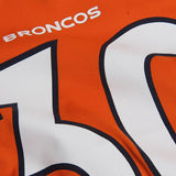 Terrell Davis #30 Denver Broncos Youth Orange Retired Game Jersey