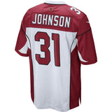 David Johnson #31 Arizona Cardinals Youth White Game Jersey
