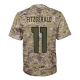 Larry Fitzgerald #11 Arizona Cardinals Youth Camo Salute to Service Game Jersey