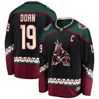 Fanatics Branded Shane Doan Arizona Coyotes Black Alternate Retirement Breakaway Jersey