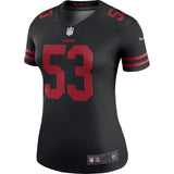 NaVorro Bowman #53 San Francisco 49ers Women's Black Color Rush Legend Jersey