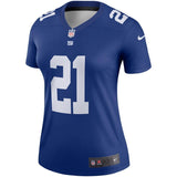 Landon Collins #21 New York Giants Women's Royal Legend Jersey
