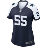 Leighton Vander #55 Esch Dallas Cowboys Women's Navy Alternate Game Jersey